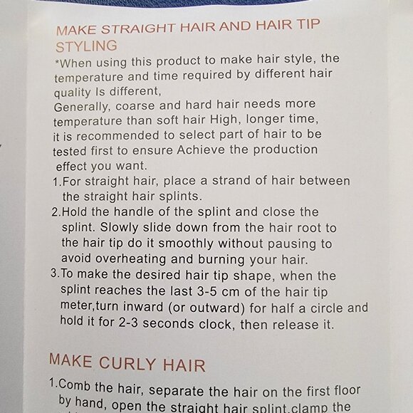 Miel Beauty Professional Negative Ion Hair Iron Curler NIB - Picture 13 of 15